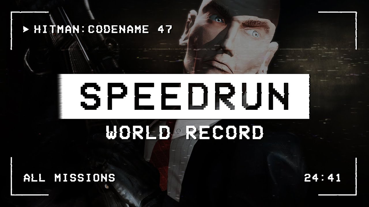 СПИДРАН по Hitman: Codename 47 за 24:41 - МИРОВОЙ РЕКОРД