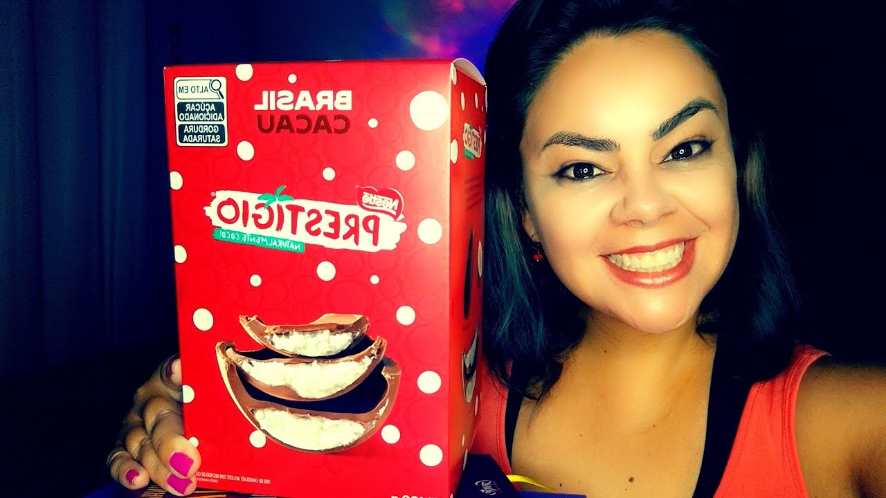 ASMR | Será que é bom? Ovo de Prestígio Da Brasil Cacau 🐰😜