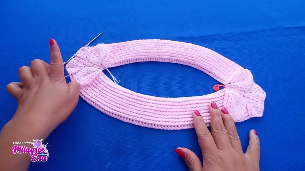 PARTE 2 Como tejer el poncho N° 27 a crochet en punto hojas en relieves para niña y dama paso a paso