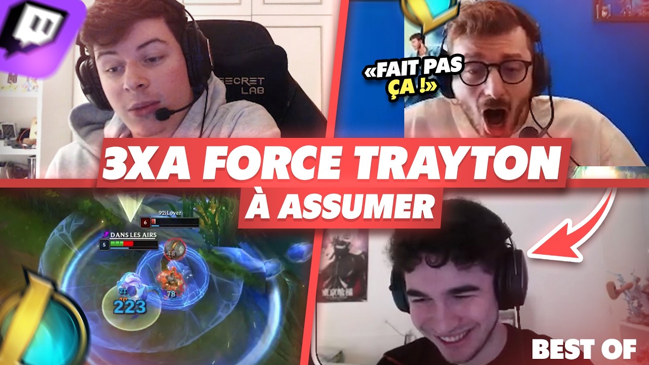 3XA FORCE TRAYTON À ASSUMER DEVANT SA MÈRE - Best Of LoL #1257 Réactions