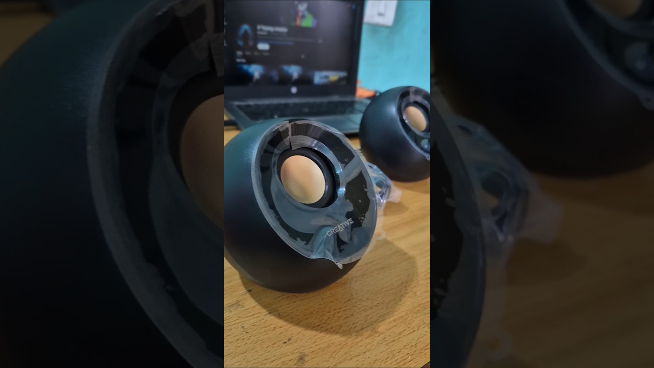 Creative pebble 2.0 Computer Speakers 🔊 #Youngcreator#youtubeshorts #speakers #creative