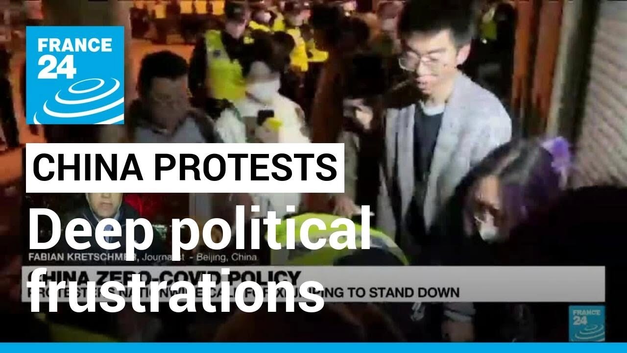 China protests speak to deep political frustrations &bull; FRANCE 24 English