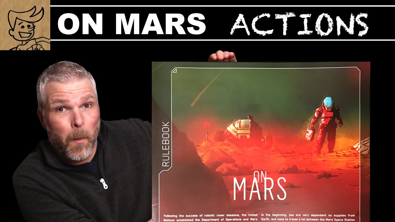 On Mars - How-to-play - Actions