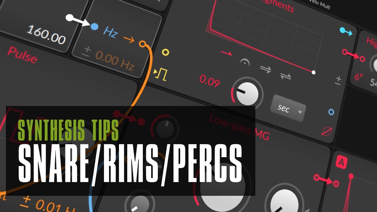 Synthesizing Snare and Rimshot Sounds in Bitwig: Easy Setup for Drum and Bass & Dubstep