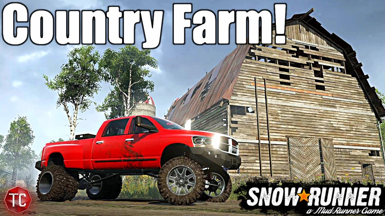 SnowRunner: NEW COUNTRY FARM RP MAP!