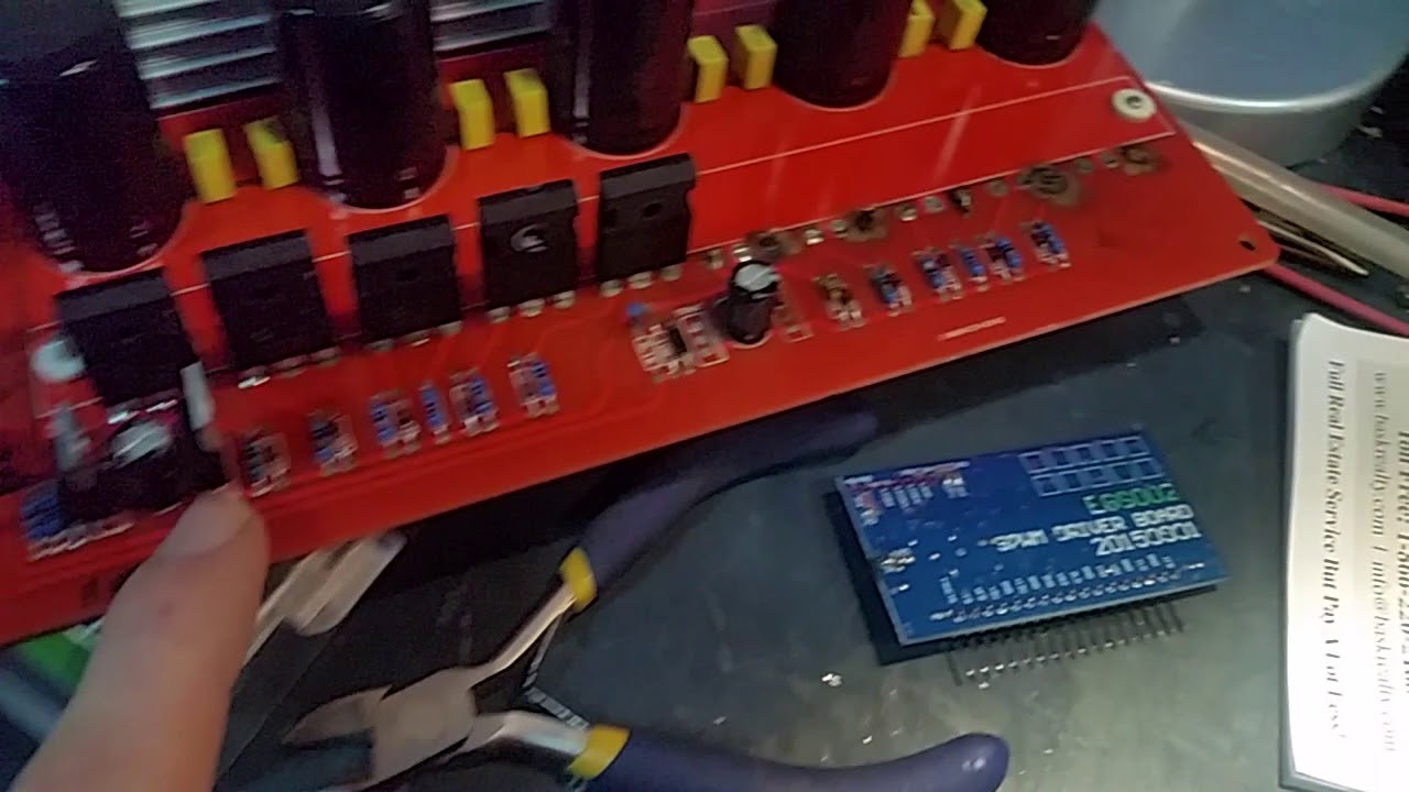 in depth technical information of Chinese inverter board.