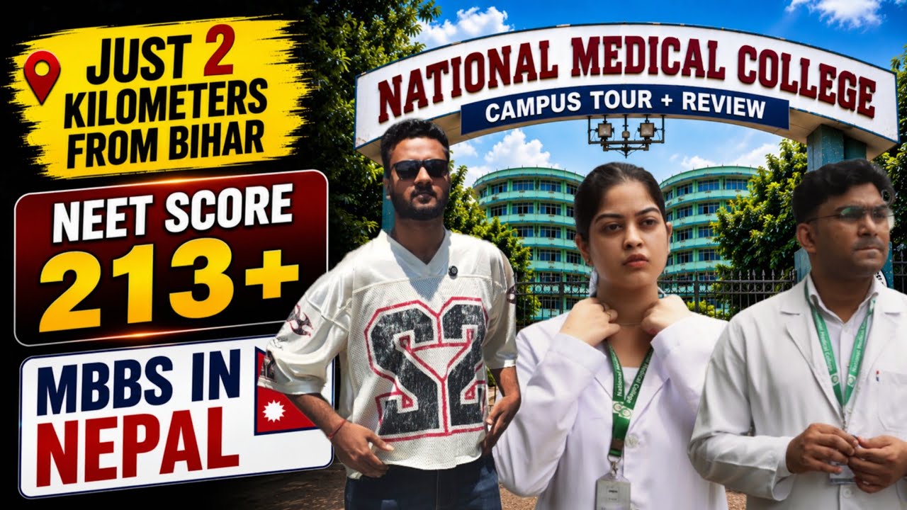 National Medical College Nepal Review🇳🇵| Complete Campus Tour with Indian Students| MBBS in Nepal🩺