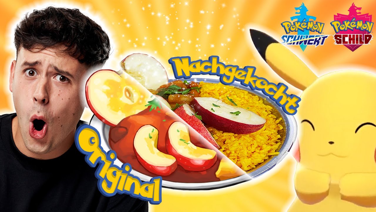 CrispyRob kocht CURRYS aus POKÉMON nach! 🍛🎮