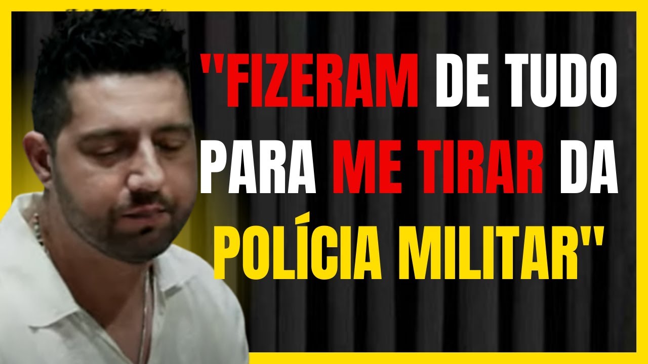 IGOR ANDRIJ - FALA PORQUE SAIU DA POLÍCIA MILITAR I Cortes Diário de Polícia