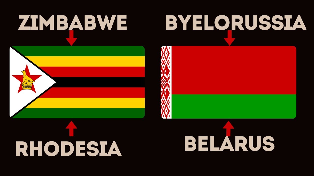 27 different country that changed their name