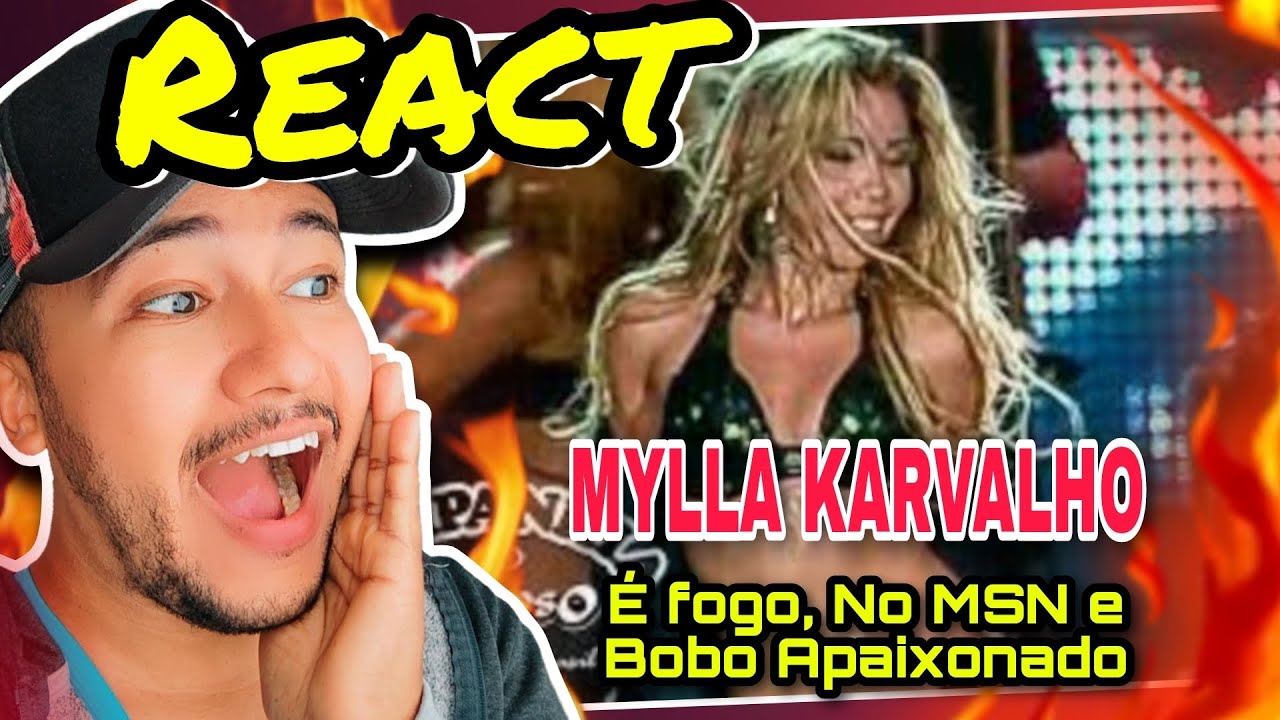 REACT | Companhia do Calypso e Mylla Karvalho - &Eacute; Fogo/NoMSN/Bobo Apaixonado