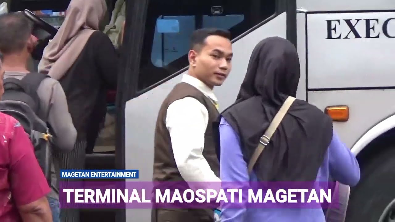 Kernet Bus Rosalia Indah Terminal Maospati Magetan