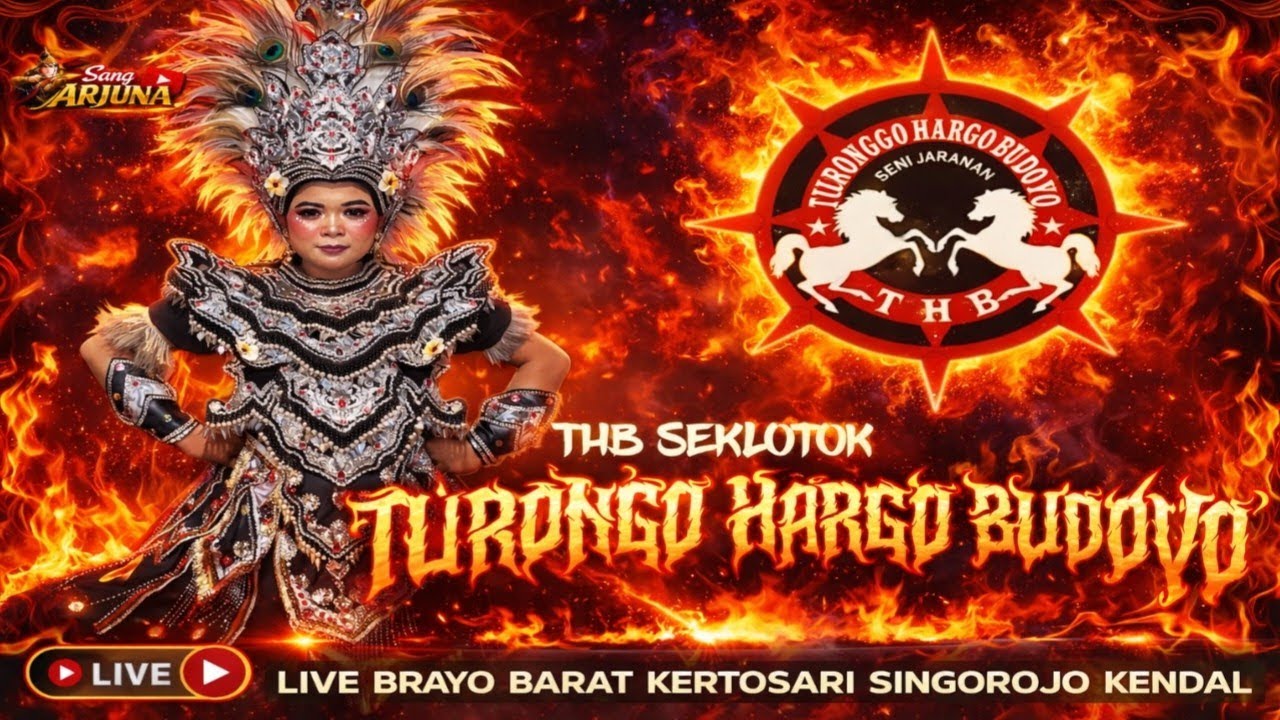 Topeng ireng THB Seklotok Turonggo Hargo Budoyo live Brayo Barat Kertosari Singorojo kendal