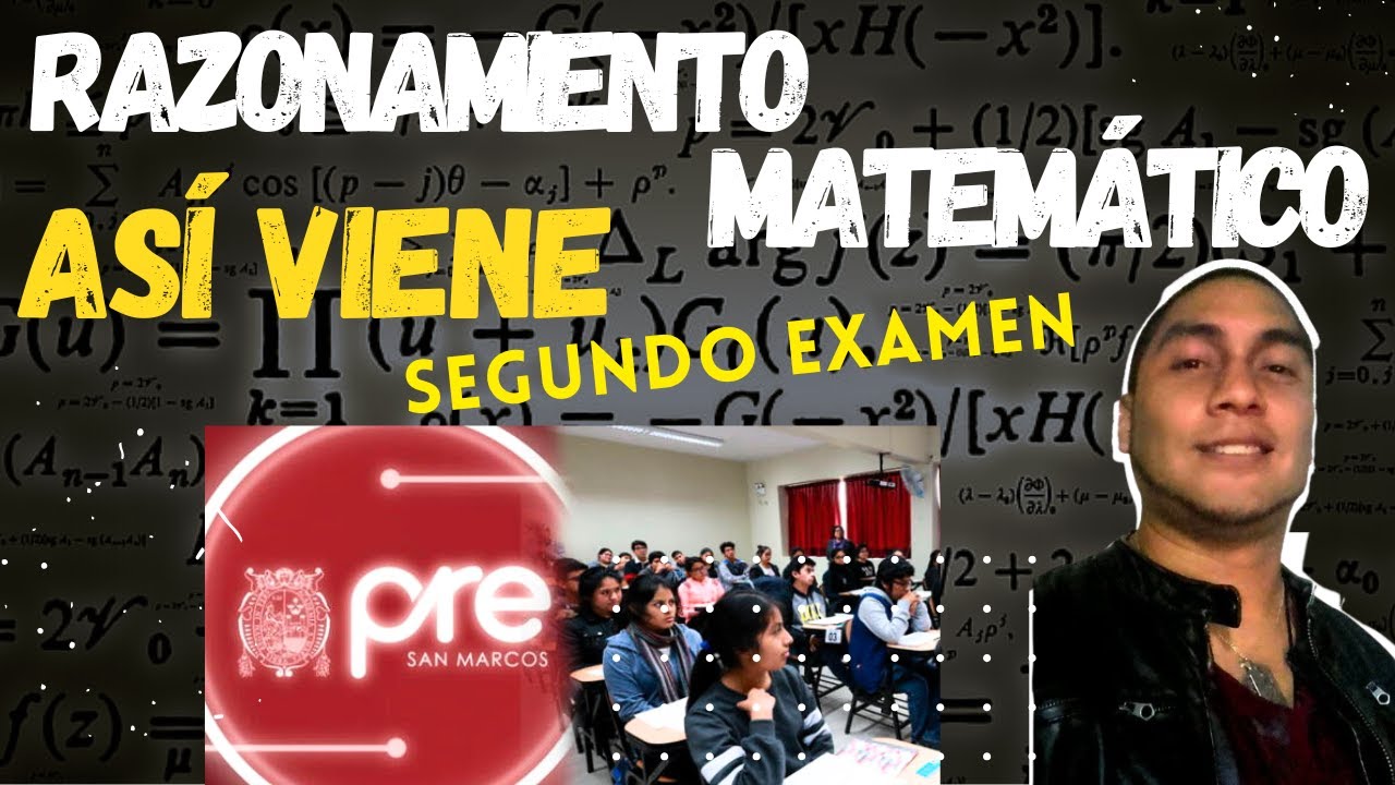 ✔️ Segundo examen Pre San Marcos 2024 2 Razonamiento Matemático 💪  Solucionario Todas las áreas