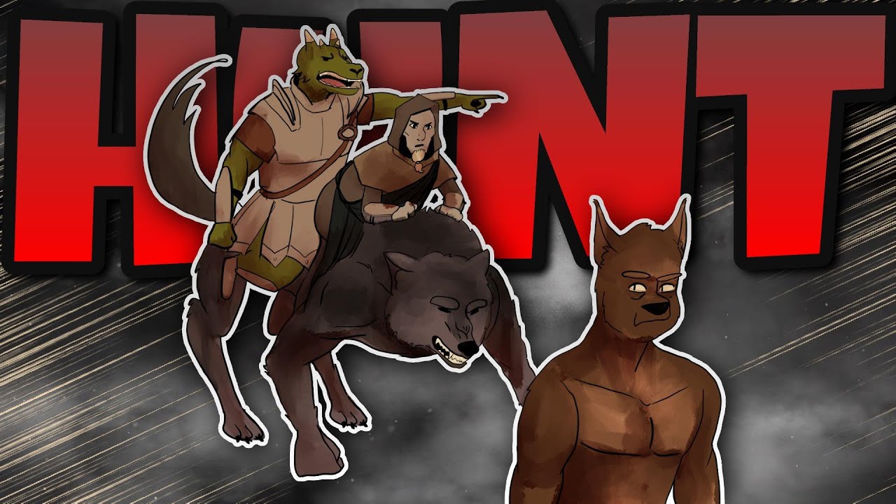 Skyrim Expert vs 3 Hunters REMATCH! (Skyrim Manhunt)