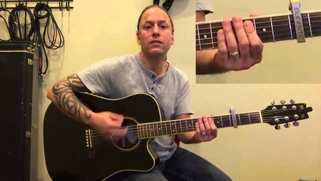 Steve Stine Easy Guitar Lesson - Learn How To Play Hall Of Fame by The Script
