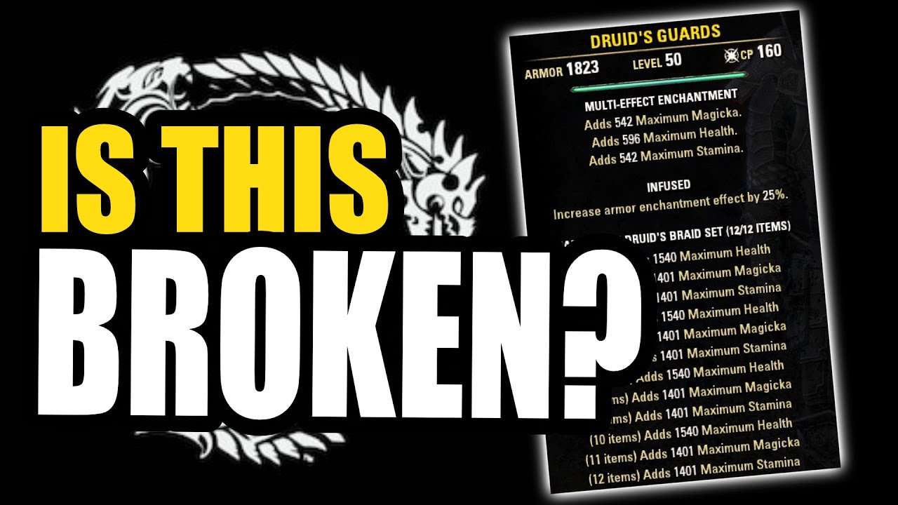 Is This Set BROKEN?? ⚡ New ESO High Isle DRUID'S BRAID Crafted Set Guide & Location!