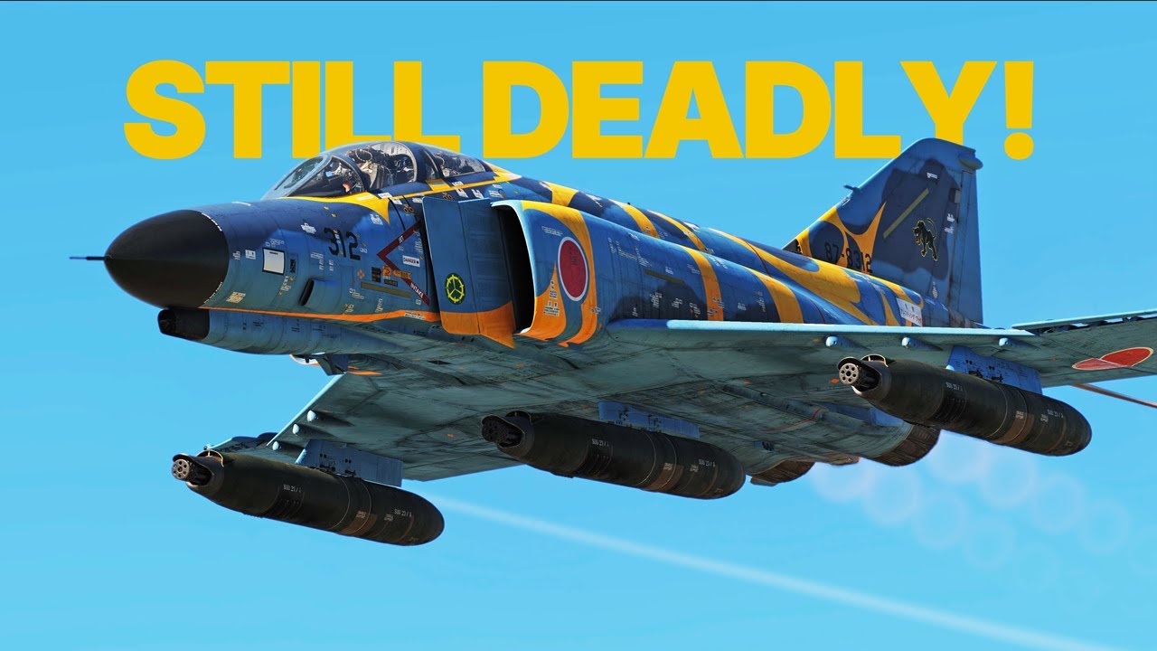 How Deadly Is the F-4 Phantom With Gun Pods? #DCS