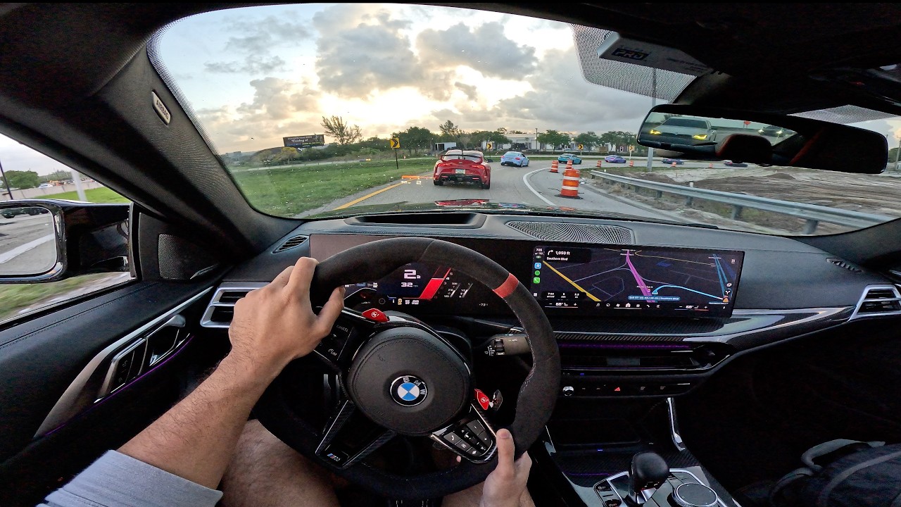 POV BIMMER INVASION IN A 2025 BMW M4 CS‼️