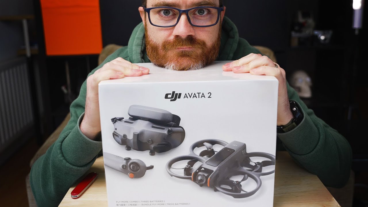 DJI Avata 2 Fly More Combo &mdash; распаковка и первый полет