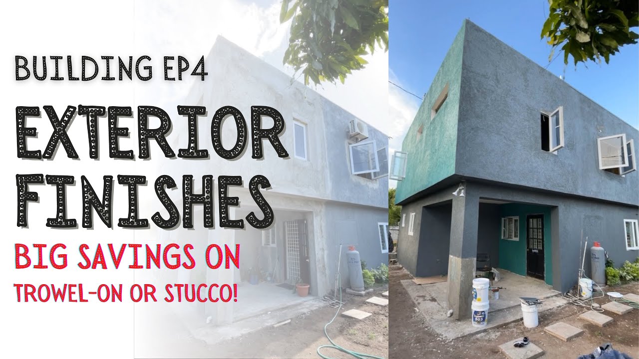 Stucco vs Trowel-On Exterior Finishes: Price, Materials and Types