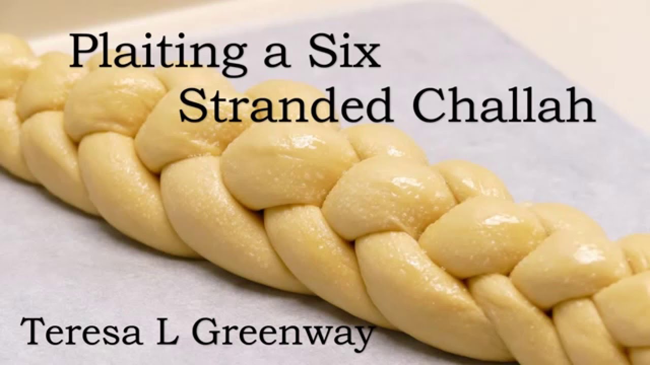 Learn How to Plait or Braid a Six Stranded Challah Bread