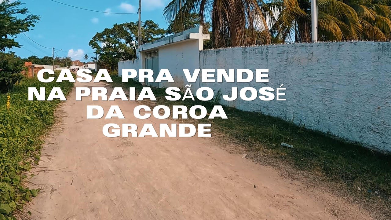 casa de praia pra vende São José Da Coroa Grande