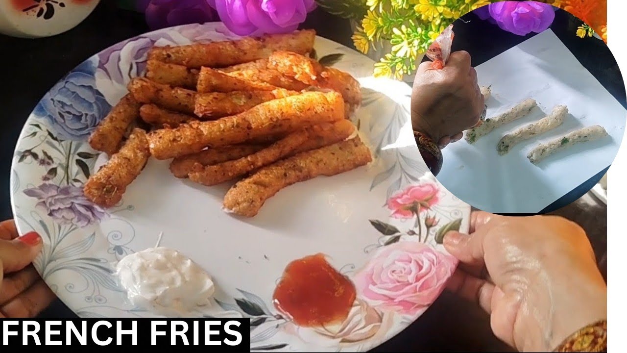 Market jaise french fries ghar par banaye do tareeke se 