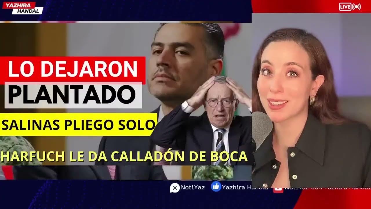 ¡FRACASA SALINAS PLIEGO! NADIE FUE A SU MARCHA  Lo dejaron plantado