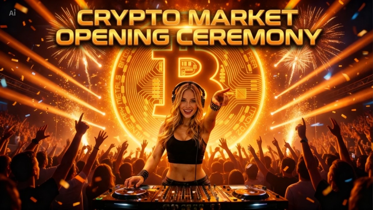 Crypto Market Opening Ceremony - Countdown