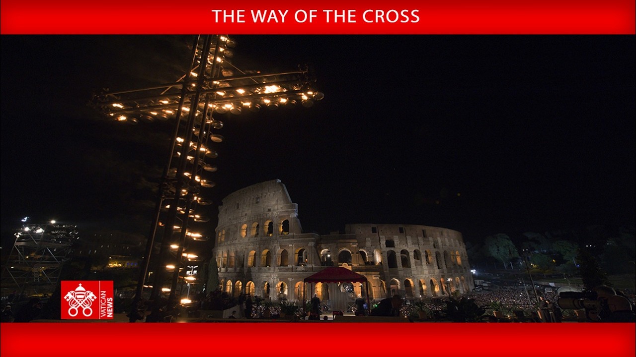 April 3 2026, The Way of the Cross - Pope Leo XIV
