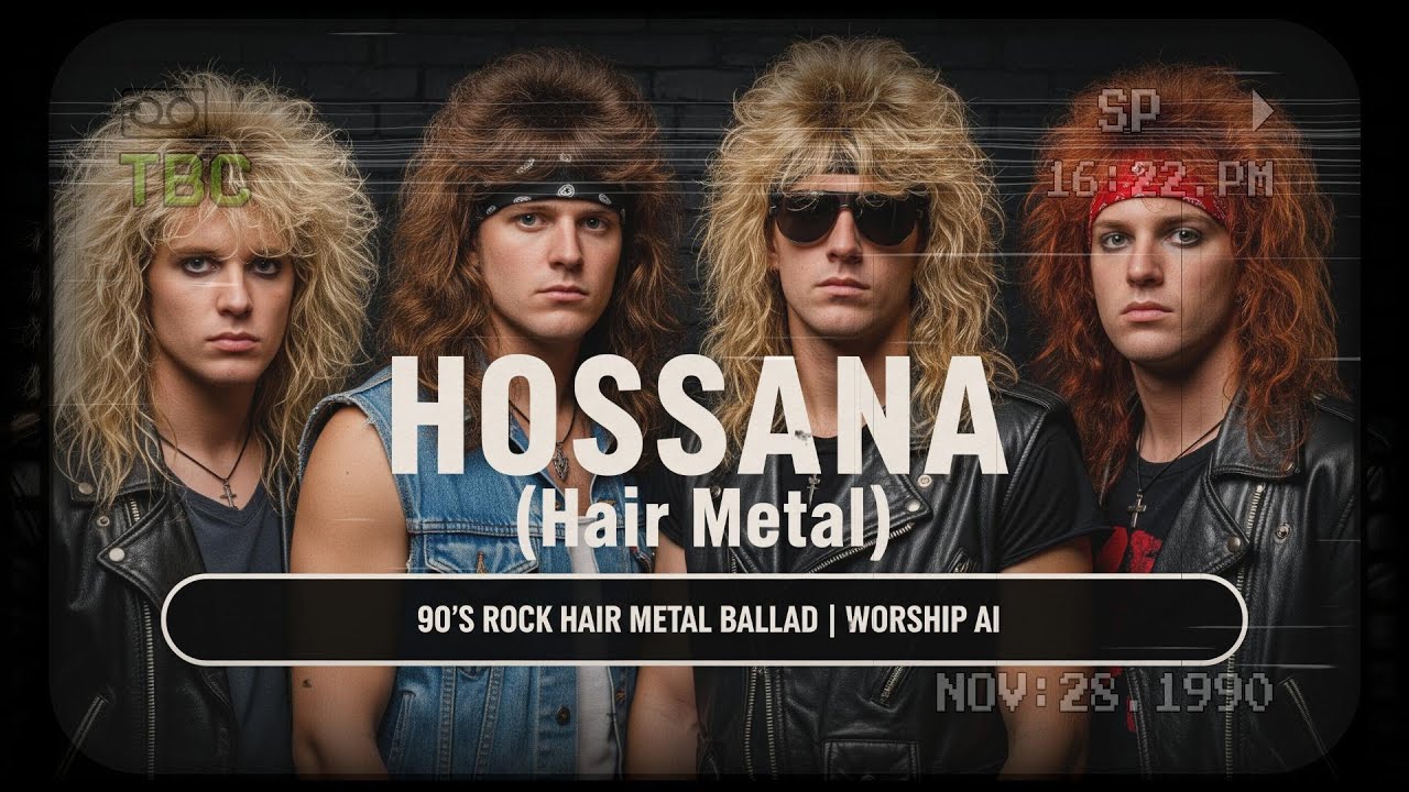 Hossana Reimagined: 90's The Hair Metal Worship Mashup