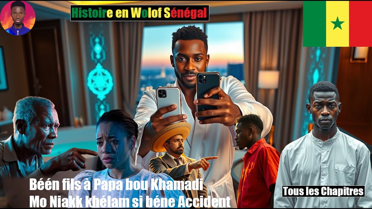Domou milliardaire bou Khamadi Mo Niakk khélam si béne Accident - Tous les Chapitres #conteafricain