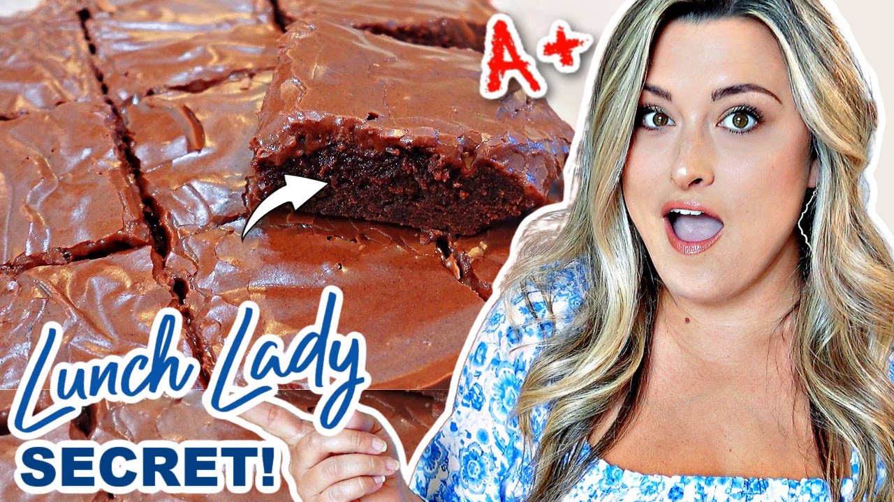 I FORGOT HOW INCREDIBLE THESE WERE!! | 3 Nostalgic LUNCH LADY Recipes!