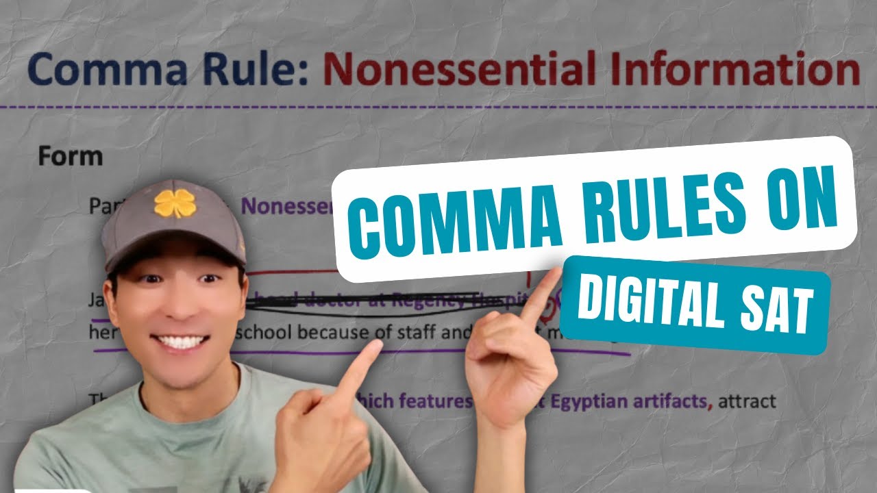 Commas MASTERCLASS - EVERY Comma Rule on the Digital SAT Explained