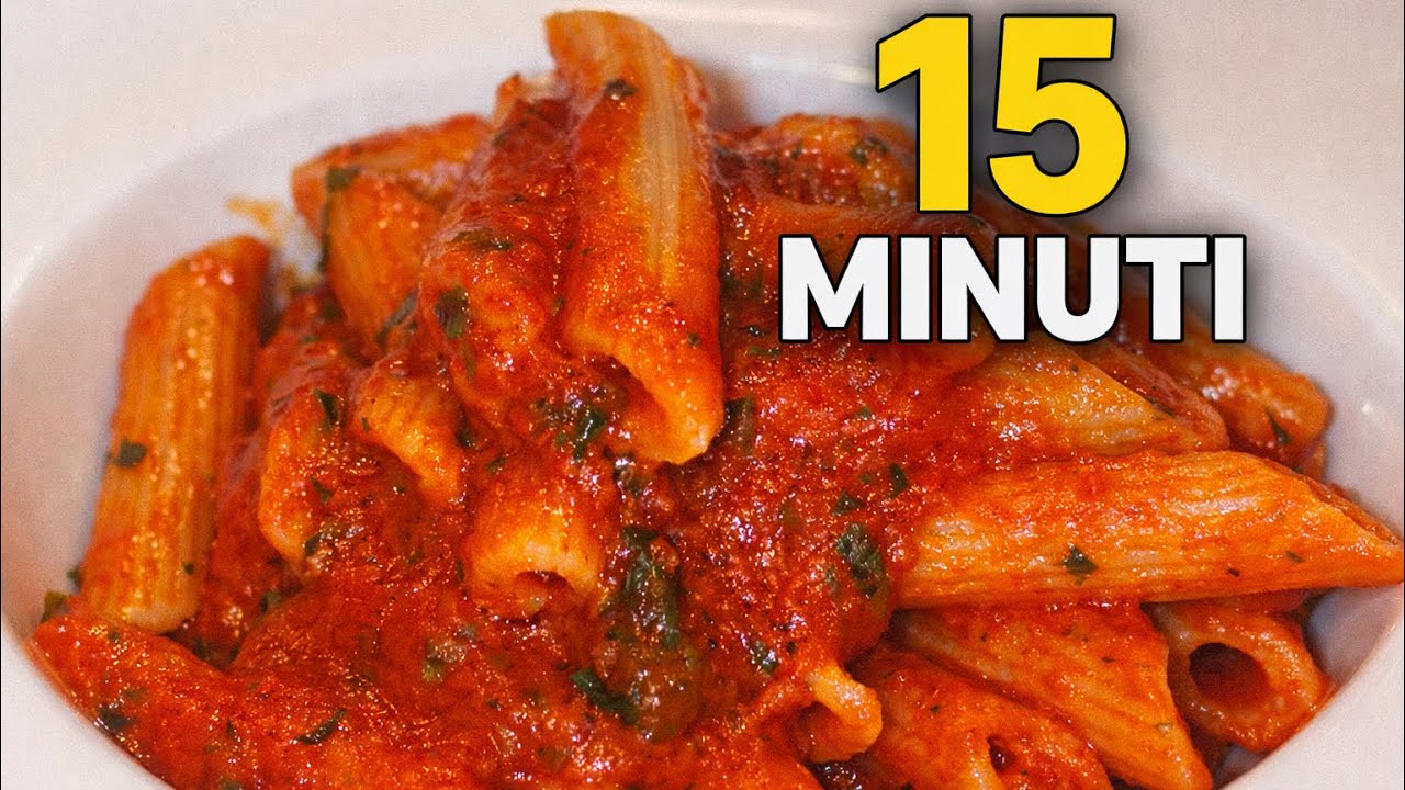 PENNE ALL’ARRABBIATA: pronte in 15 MINUTI!!