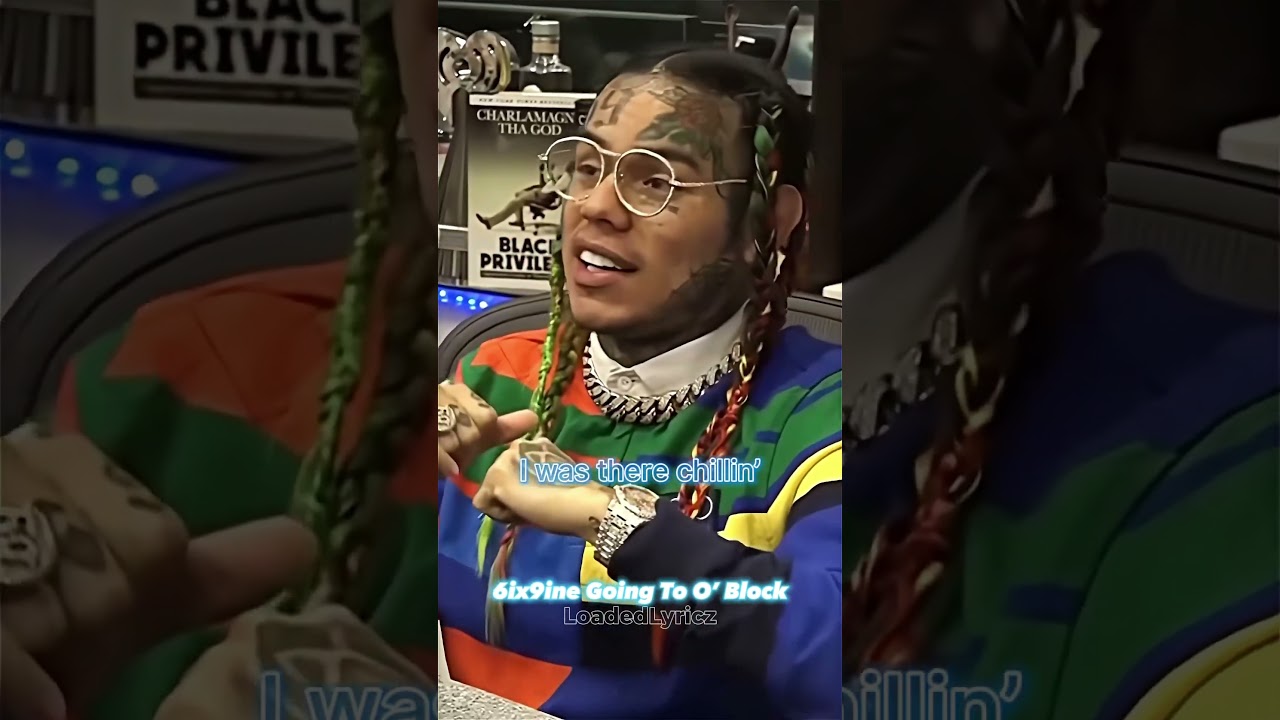 #6ix9ine goes to O&rsquo; Block🤣 #rapper #hiphop #funny #rap #music #shortvideo