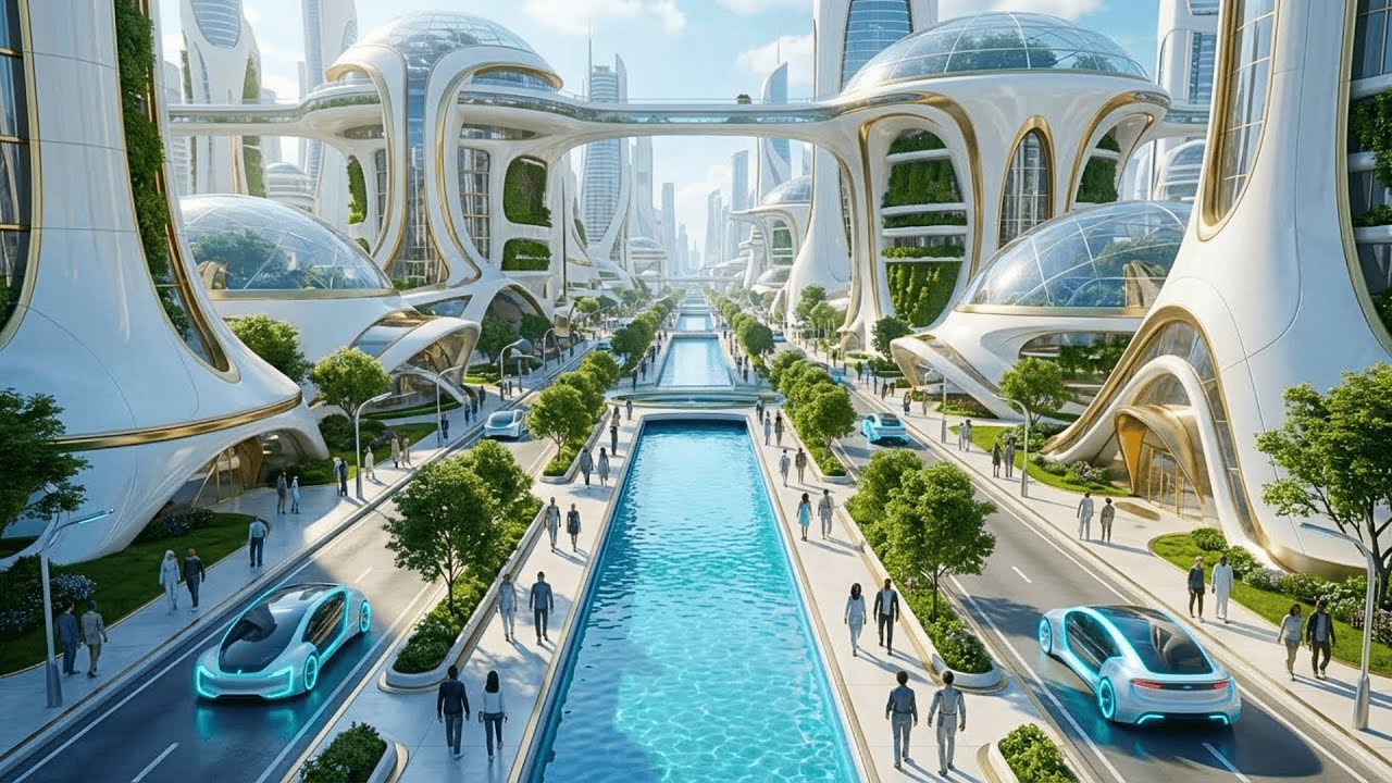 Exploring Futuristic Cityscapes and Architecture: The Utopian Megacity
