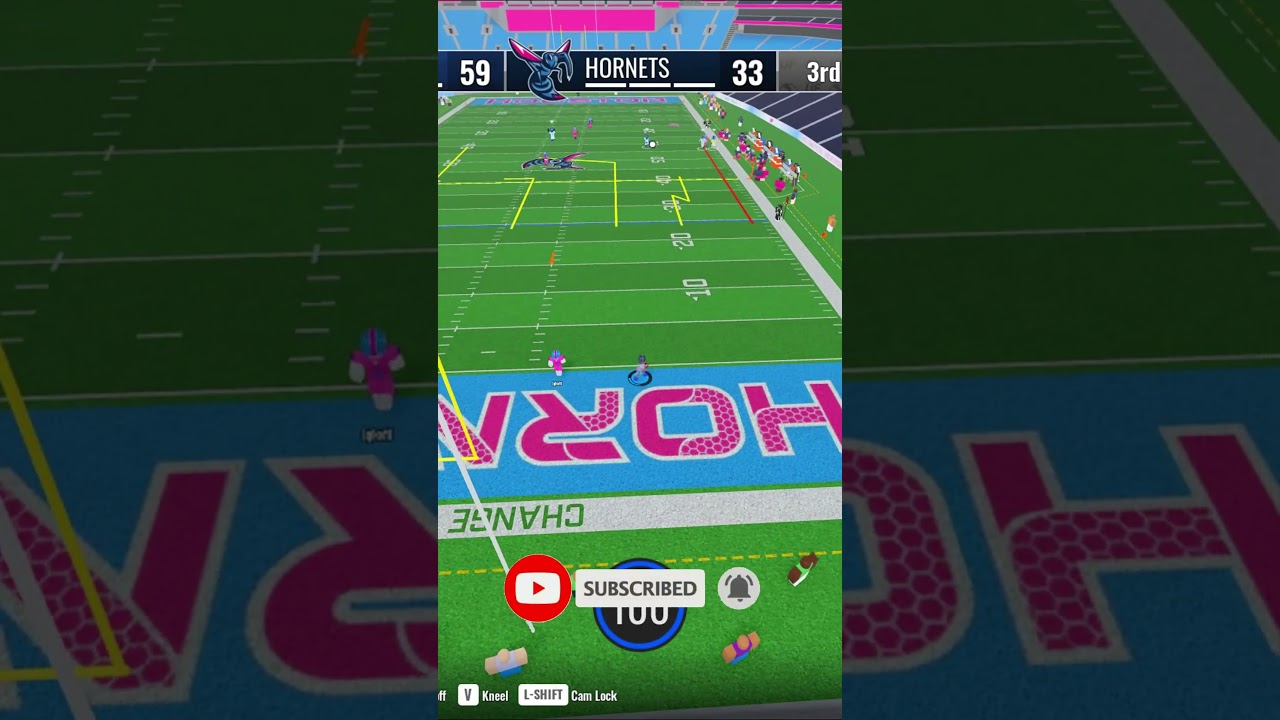 HOW TO THROW THE PERFECT DIME!! (Ultimate Football ROBLOX)