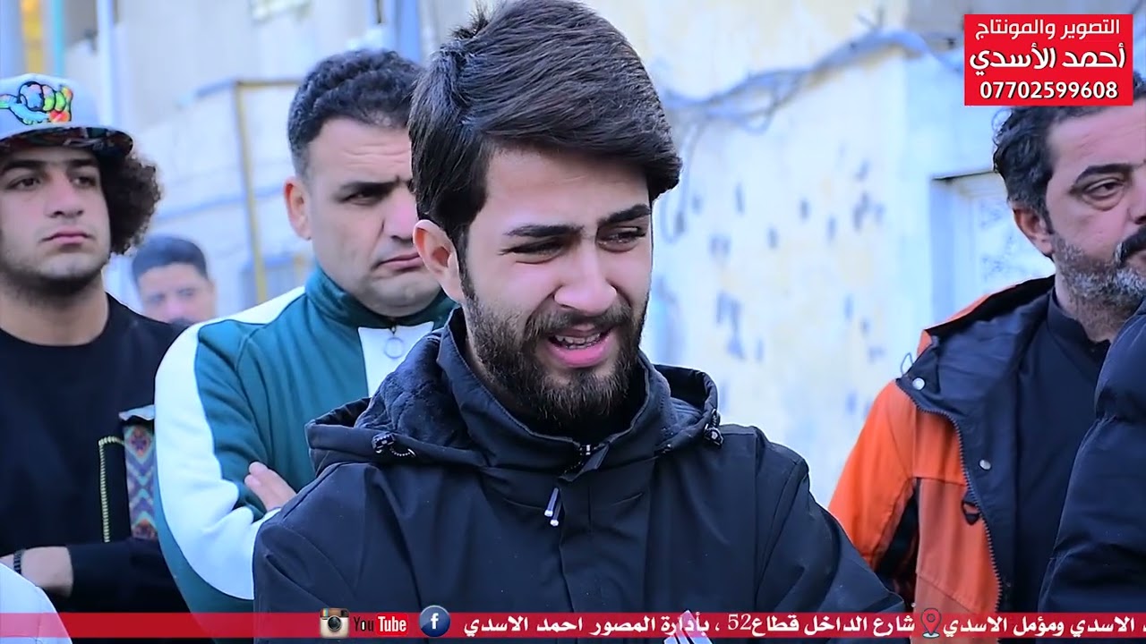 مجلس عزاء سابع المرحوم جاسم أبو مرتضى العبودي بصوت الناعي ملا محمود الساعدي 