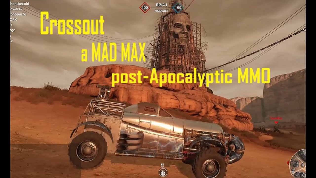 A post-apocalyptic Mad Max vehicle battle Crossout Gameplay - Old Gameplay