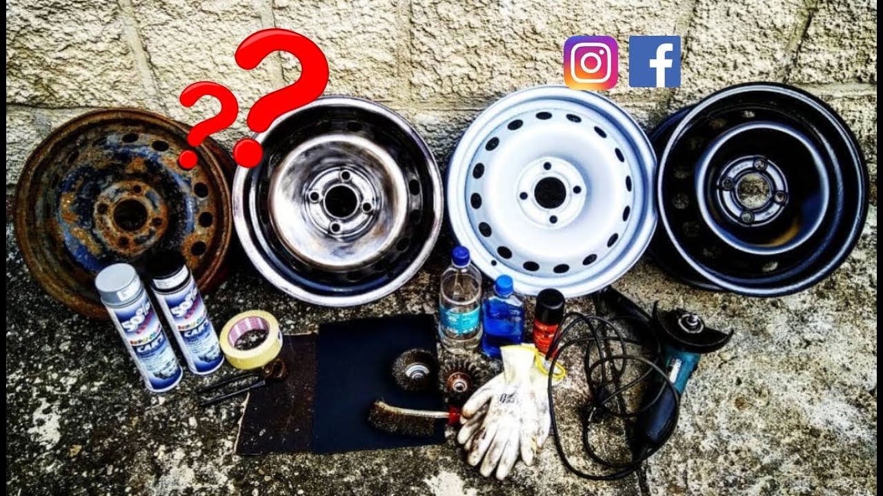 Cum RECONDITIONEZI JANTELE: CURATARE si VOPSIRE (DIY)