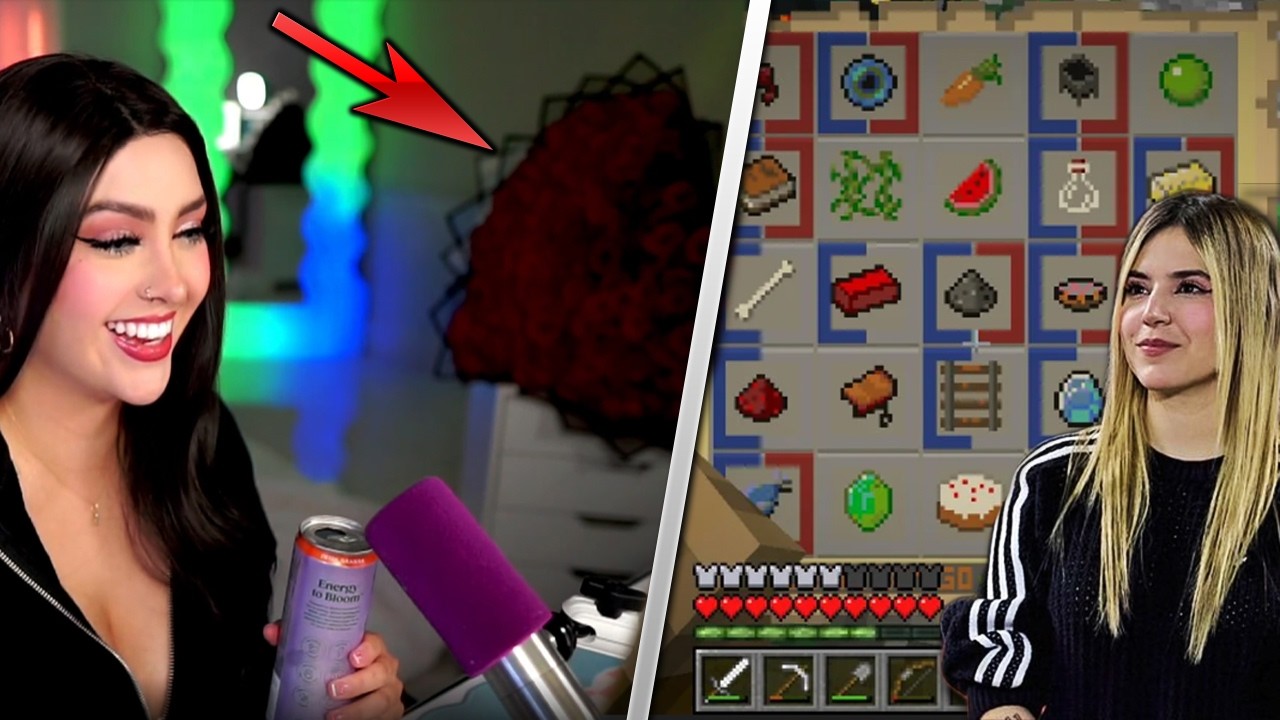 ARI PRESUME su RAMO BUCHÓN y JUEGA con RIVERS BINGO MINECRAFT 🍓🐥 #arigameplays #riversgg #minecraft