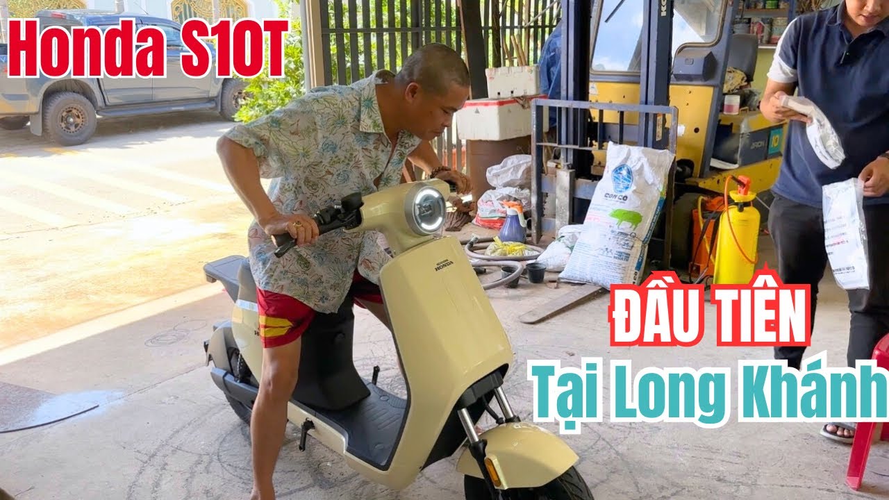 Chiếc xe điện Honda S10T đầu tiên tại Long Khánh, Đồng Nai
