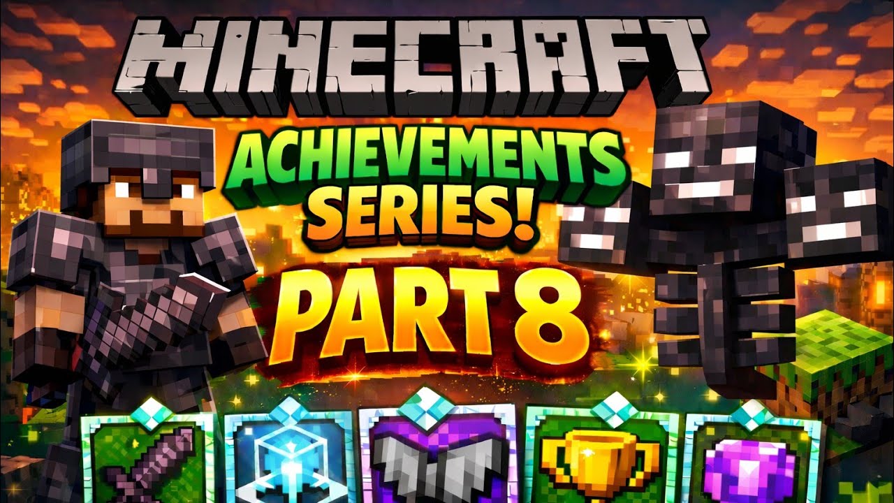 Minecraft bedrock achievement series Part-8