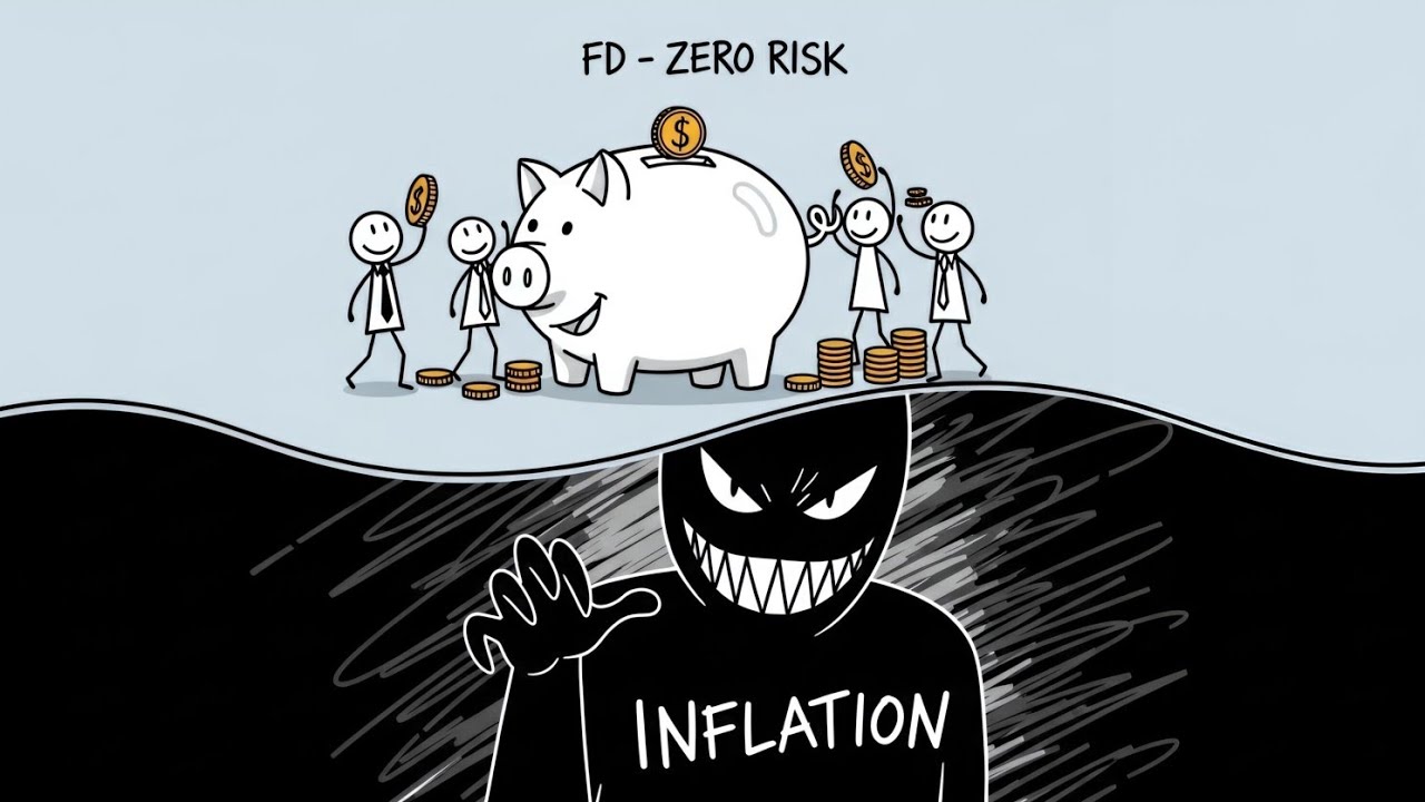Mutual Fund Vs FD Where to invest in 2026 | Full Explain in hindi 