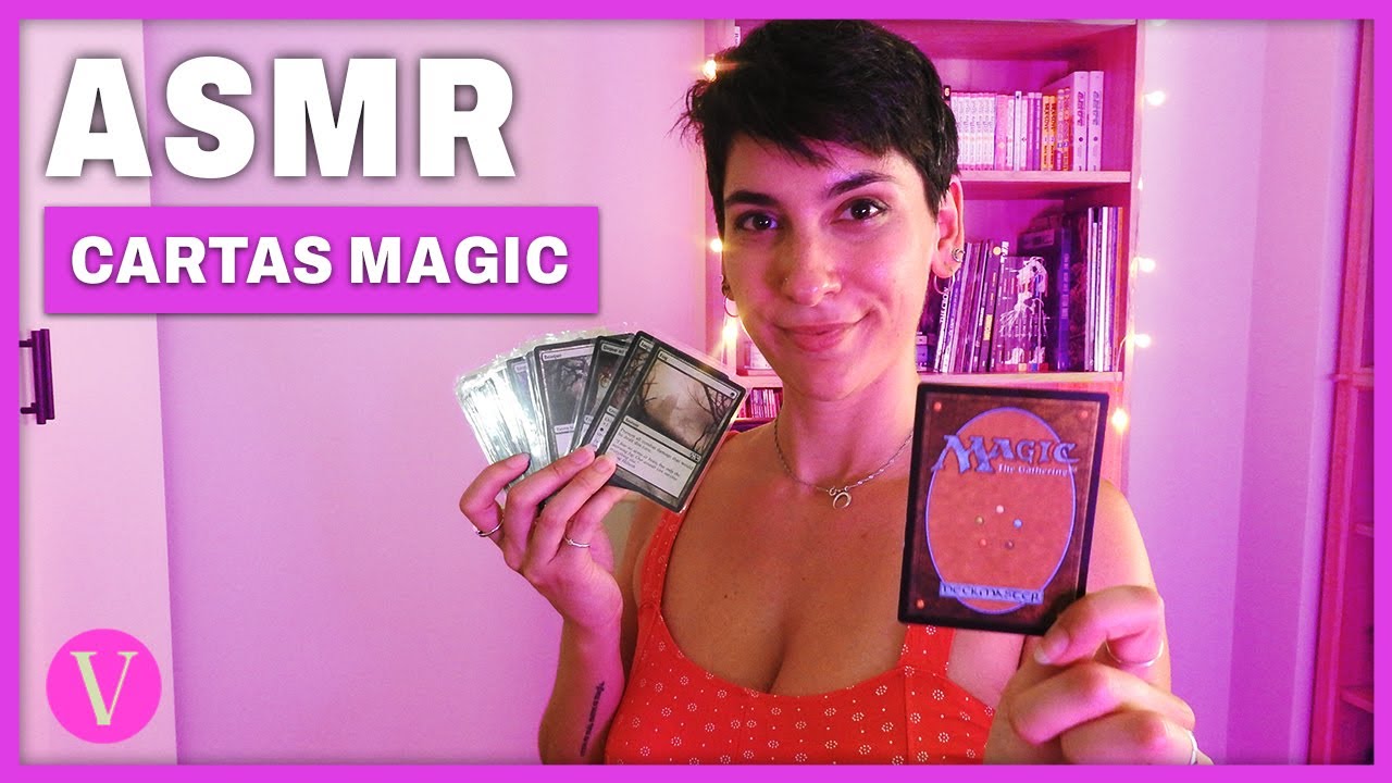ASMR | ¿Juegas conmigo? [SUSURROS] Cartas Magic | Sonidos relajantes