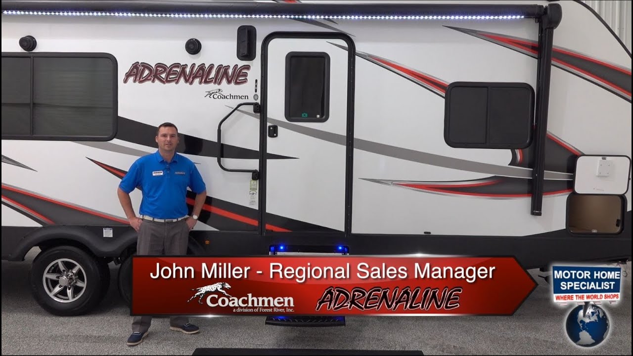 Coachmen Adrenaline 26CB Toy Hauler Travel Trailer RVs for Sale at MHSRV.com