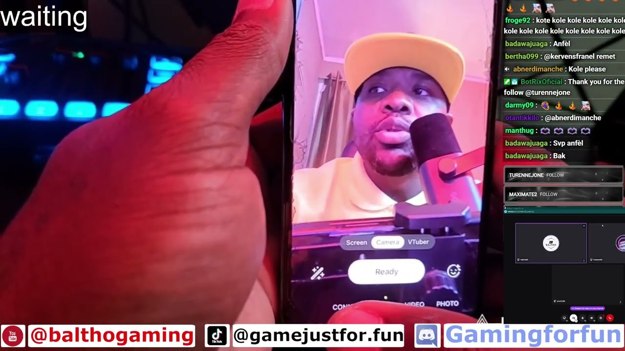 kijan pou live sou tlf  nan twitch