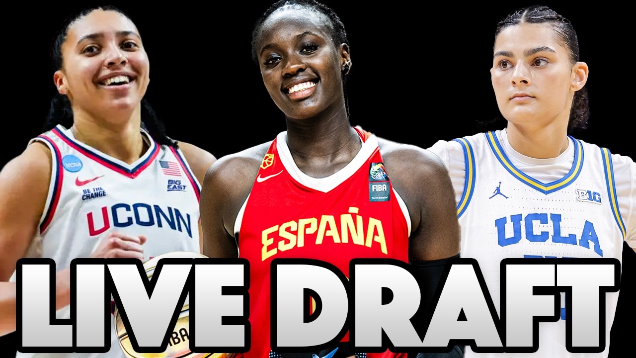 2026 WNBA DRAFT!! (Watch Along)